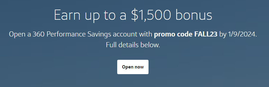 Capital One 360 Performance Savings - Up to $1,500 Bonus [Expired]