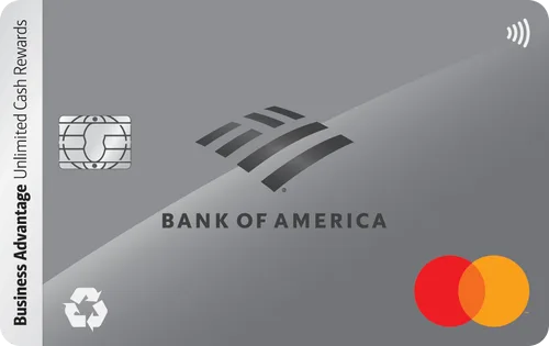 Bank of America Business Advantage Unlimited Cash Rewards Mastercard credit card