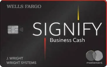 Signify Business Cash Card by Wells Fargo credit card
